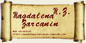 Magdalena Žarčanin vizit kartica